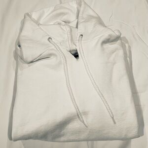 Men's White Hoodie